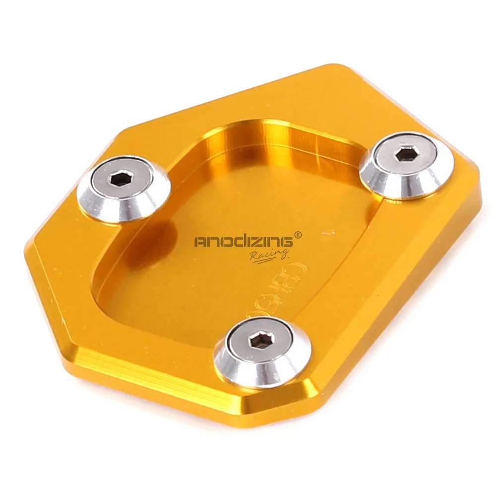 CNC алюминиевая мотоциклетная боковая подставка для увеличения пластины удлинитель подставки для HONDA NC700S/X/D INTEGRA CBR500R CB500F/X