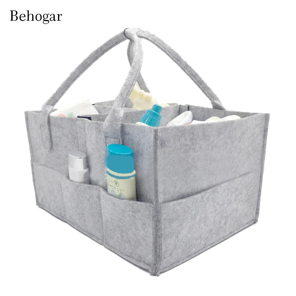 Behogar детские пеленки Caddy Органайзер прочную несущую войлочная Сумочка