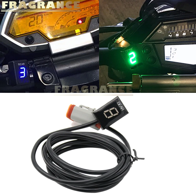 For Triumph Speed Triple NON ABS 2002-2004 Motorcycle LCD Electronics 1-6 Level Gear Indicator Digital Meter | Автомобили и
