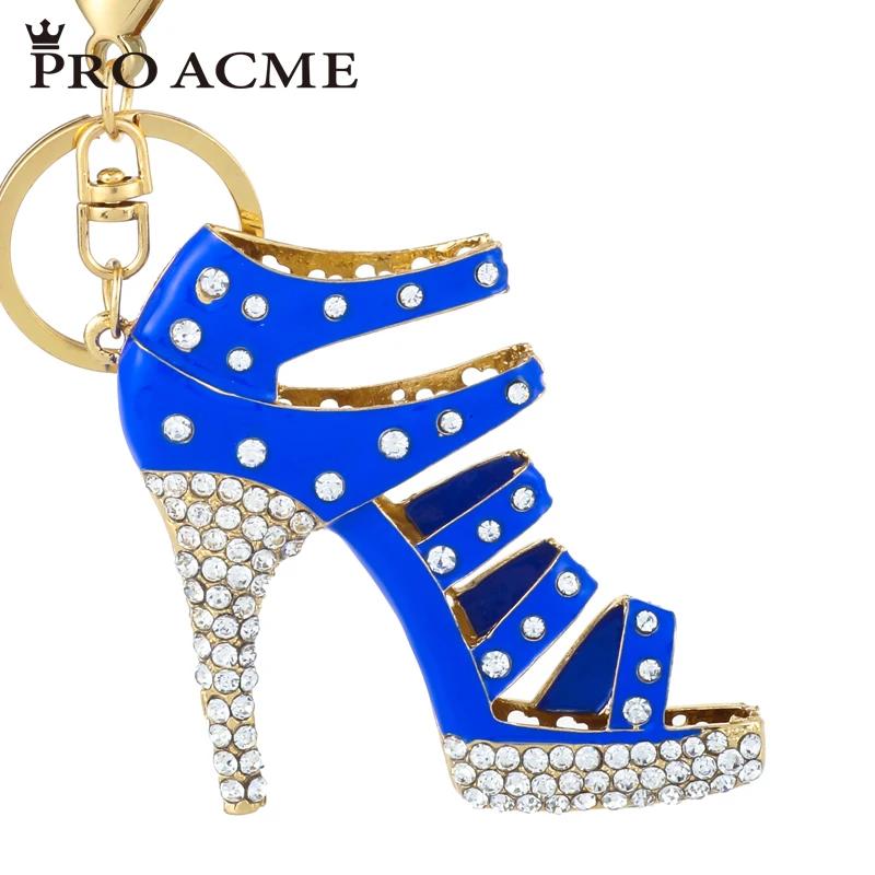 Pro acme/модные очаровательные брелоки в виде туфель на каблуке для женщин со