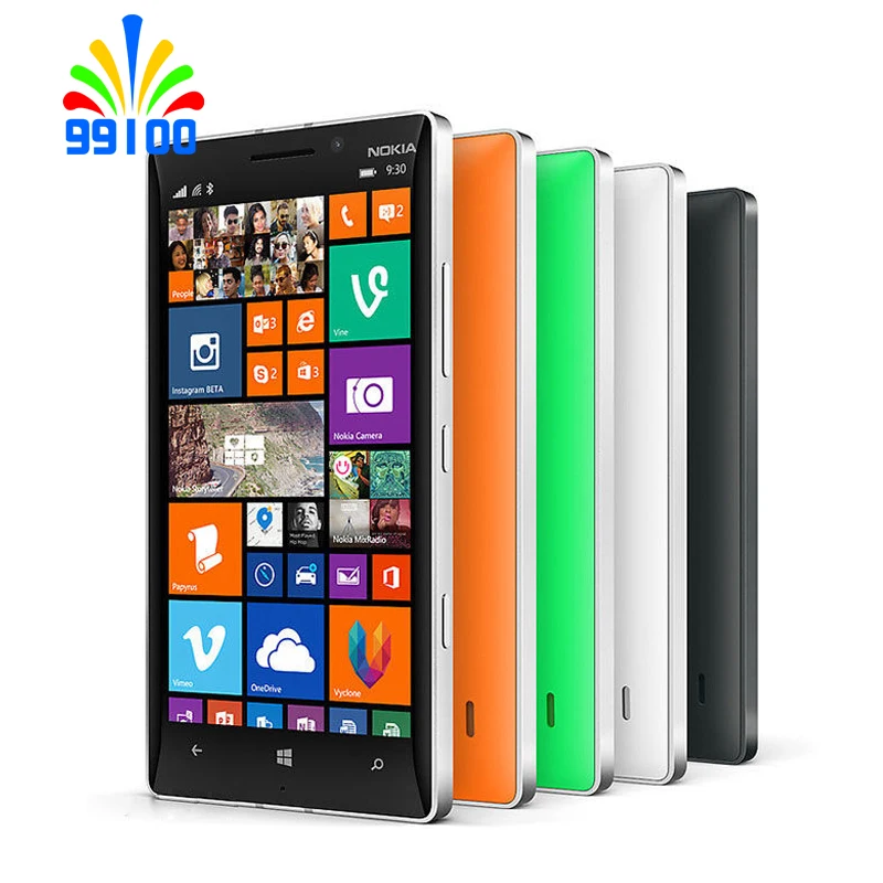 Восстановленный разблокированный телефон Nokia Lumia 930 четырёхъядерный экран 5 0