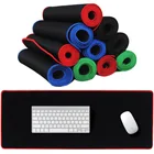 Красочный Большой Коврик для мыши Lockedge, резиновый коврик для игровой мыши, Настольный коврик для мышки для геймеров, компьютерный коврик для мыши для ноутбука