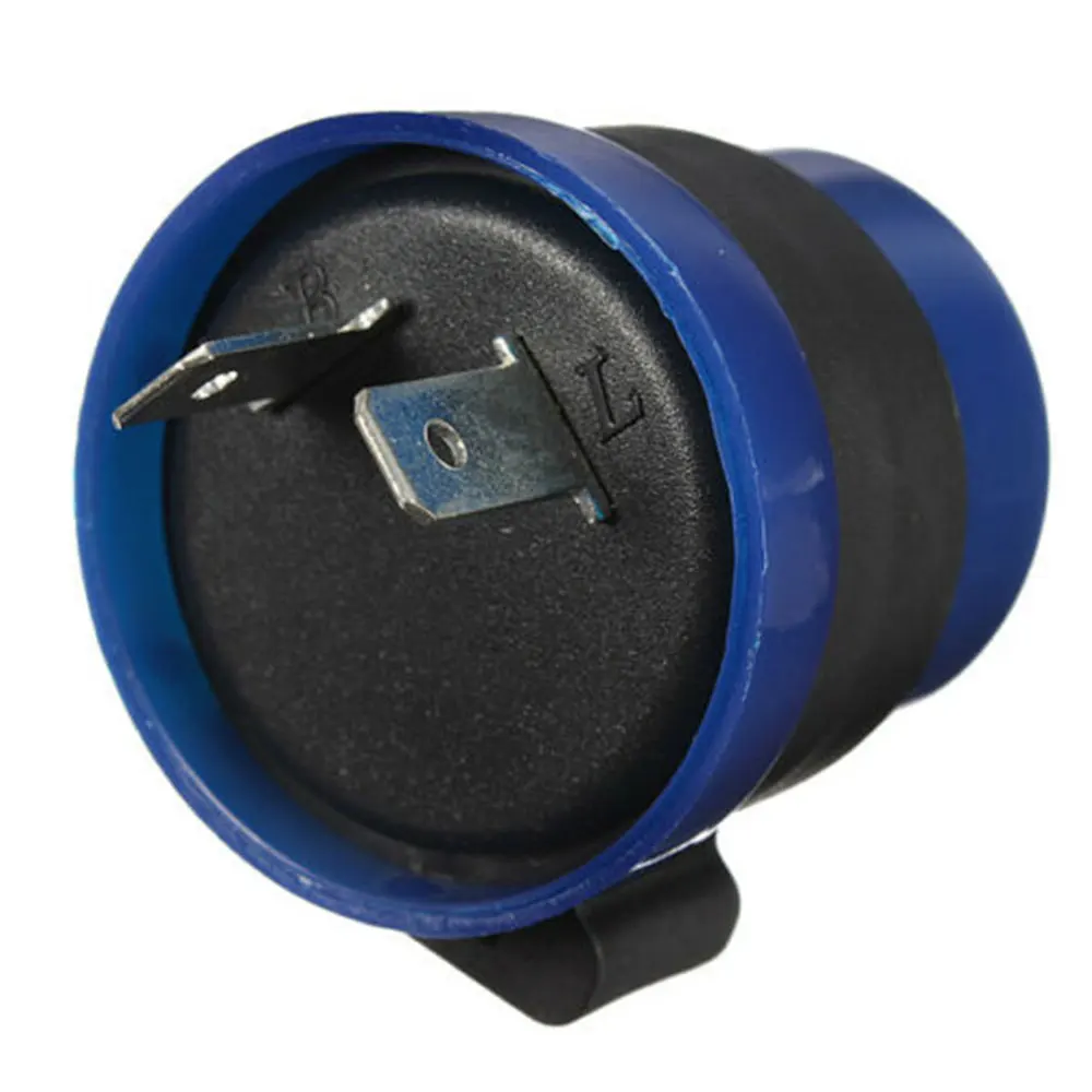 

LED 2 Pin Flasher LED-Flasher-Relay Durable Motorcycle Indicator Adjustable Turn Signal Turn-Signal Blinker