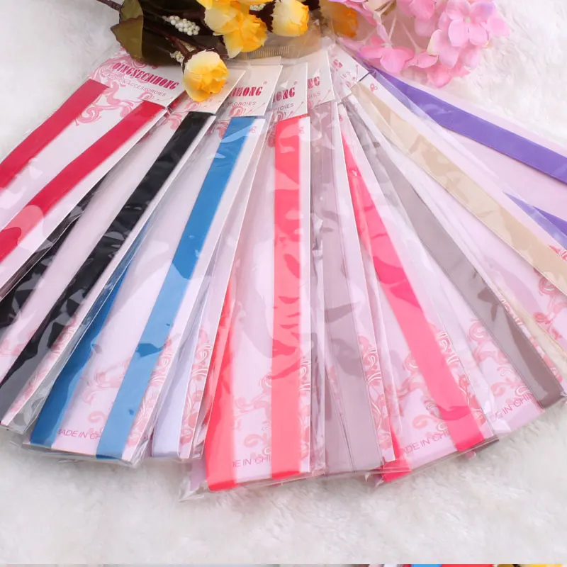 Разноцветные сексуальные бретельки 1 2 см для бюстгальтера ремешок крючки нижнее