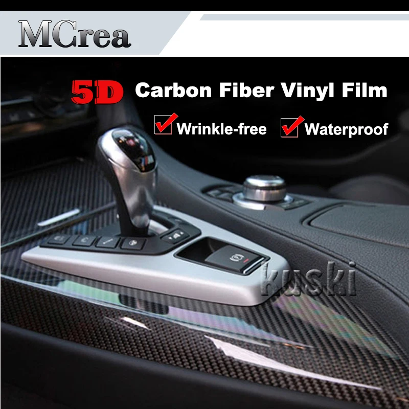 5D наклейки для Chevrolet Cruze Aveo Peugeot 307 308 Seat Leon Mazda 3 6 Duster аксессуары углеродная пленка