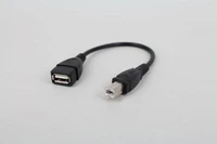 new usb 2 0 type a female to usb b male scanner printer cable usb printer extension cable adapter 50cm