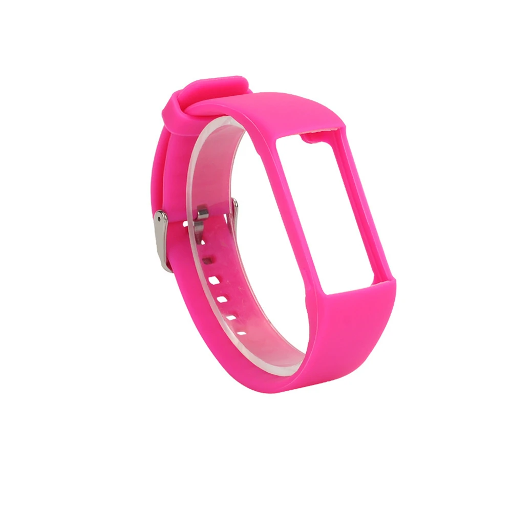 

Replacement Silicone Watchband Colorful Wrist Watch Band Strap Bezel Frame For Polar A360 A370 GPS Smart Watch Bracelet Bumper