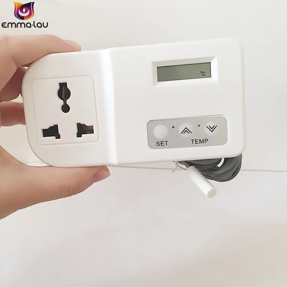 Термостат с ЖК дисплеем 220 В переменного тока 15 А|temp switch|thermostat temperaturethermostat temperature