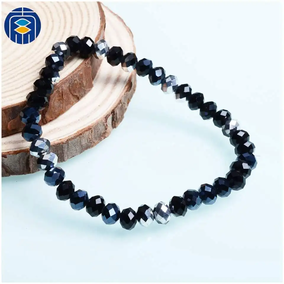 BGB-4013 JuleeCrystal 6 мм хрустальные бусины браслет новая мода красочные браслеты с хрустальными Бусами для женщин - Окраска металла: BGB-4013