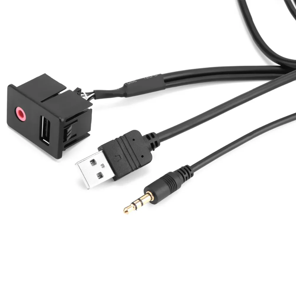 BYGD автомобильные USB наушники Aux Мужской Разъем переходник для бас гитары