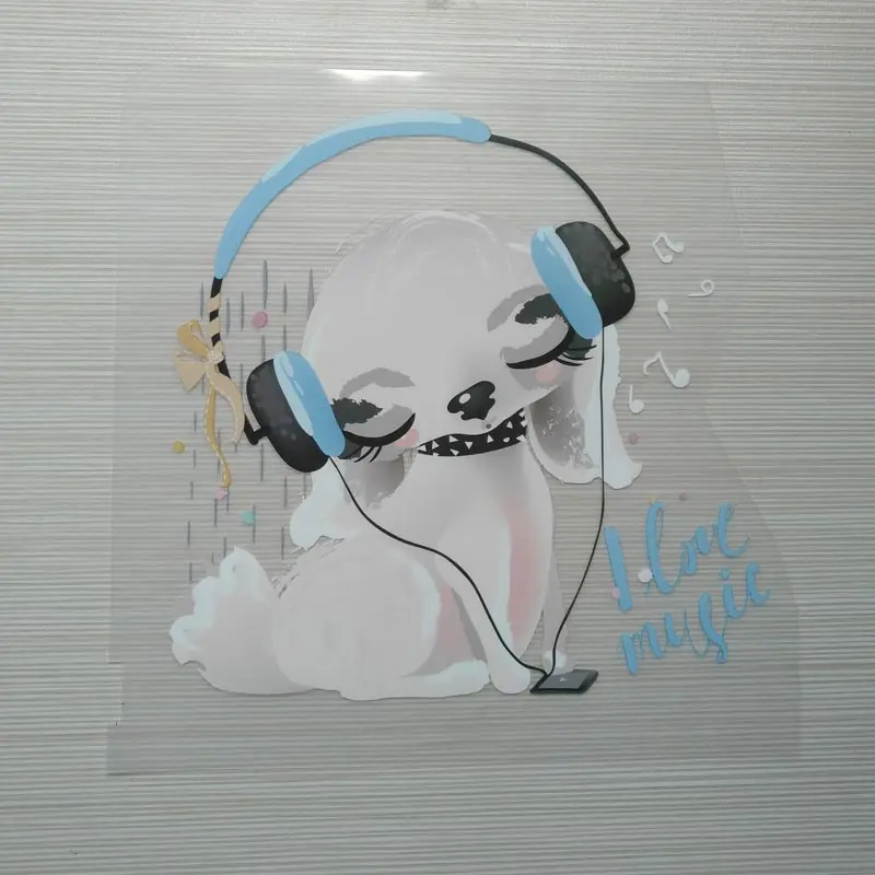 COSBILL железные наклейки для теплопередачи милые нашивки в форме собак одежды