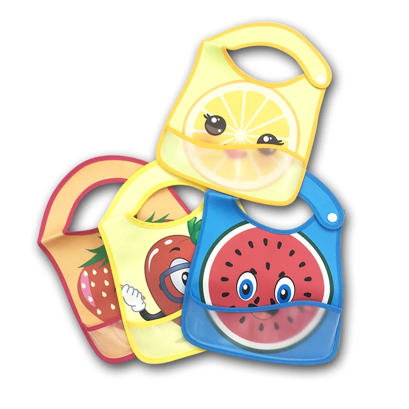 Детские нагрудники EVA пластиковые водонепроницаемые для кормления детский