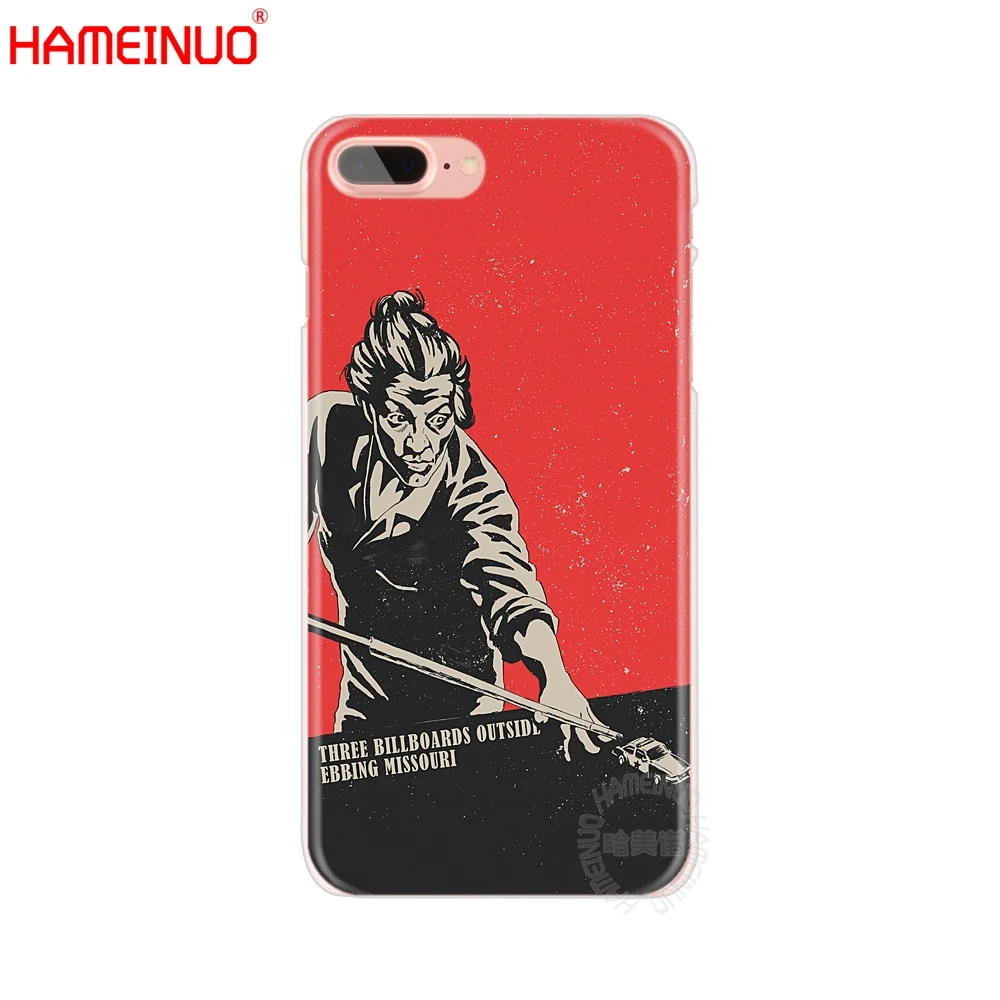 HAMEINUO три афиш снаружи эббинг сотовый телефон чехол для iphone X 8 7 6 4 4s 5 5s SE 5c 6s