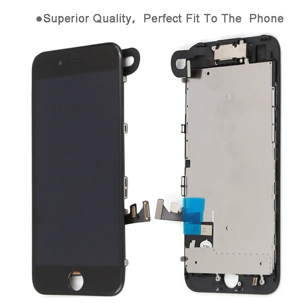 Полноценный ЖК экран для iPhone 7 7G plus с фронтальной камерой динамик задняя пластина