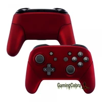 extremerate soft touch red faceplate backplate housing shell cover handles replacement for nintendo switch pro controller