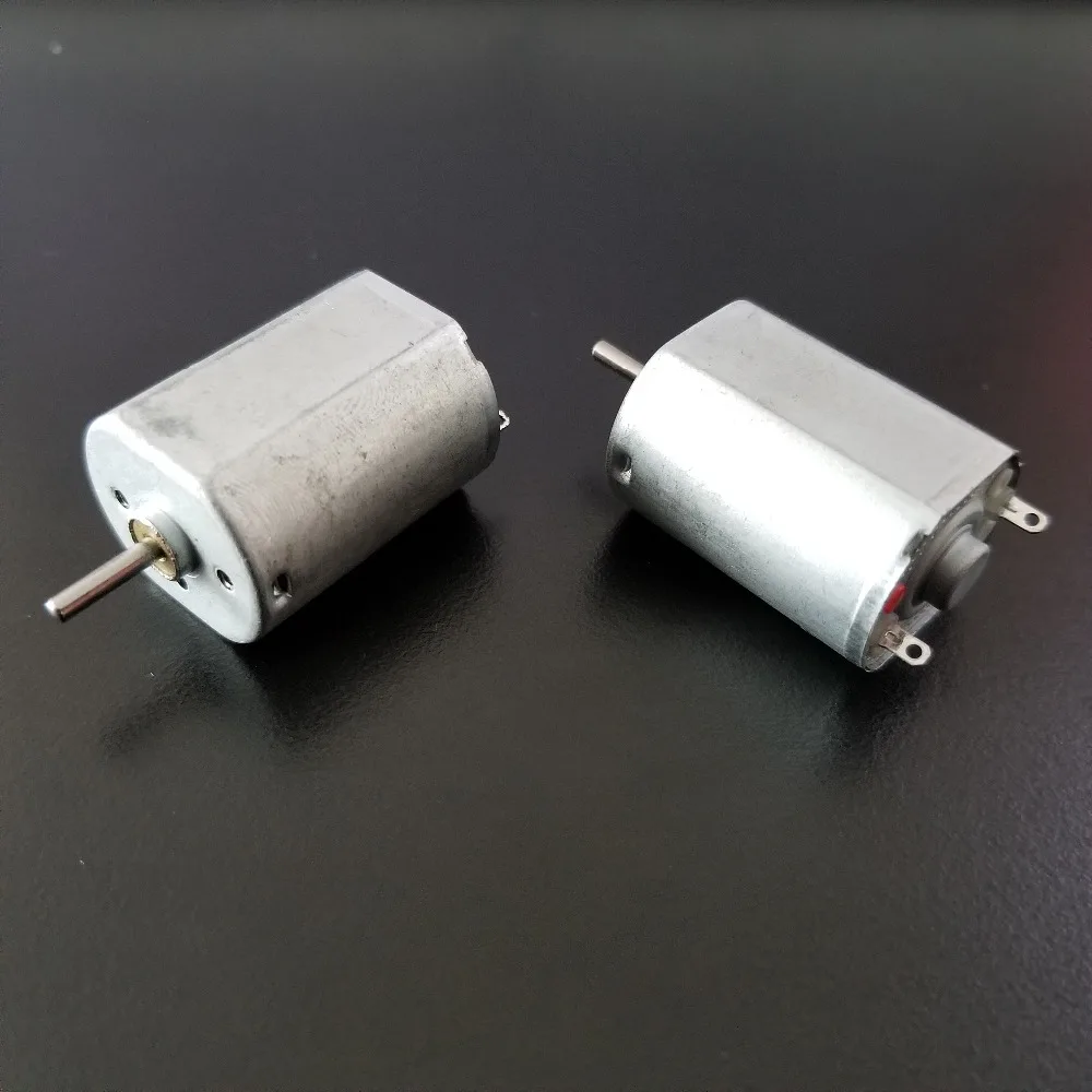 Высокоскоростной J717b 6V 0.58A 17000rpm Мини DIY DC мотор 3 источник питания Бесплатная