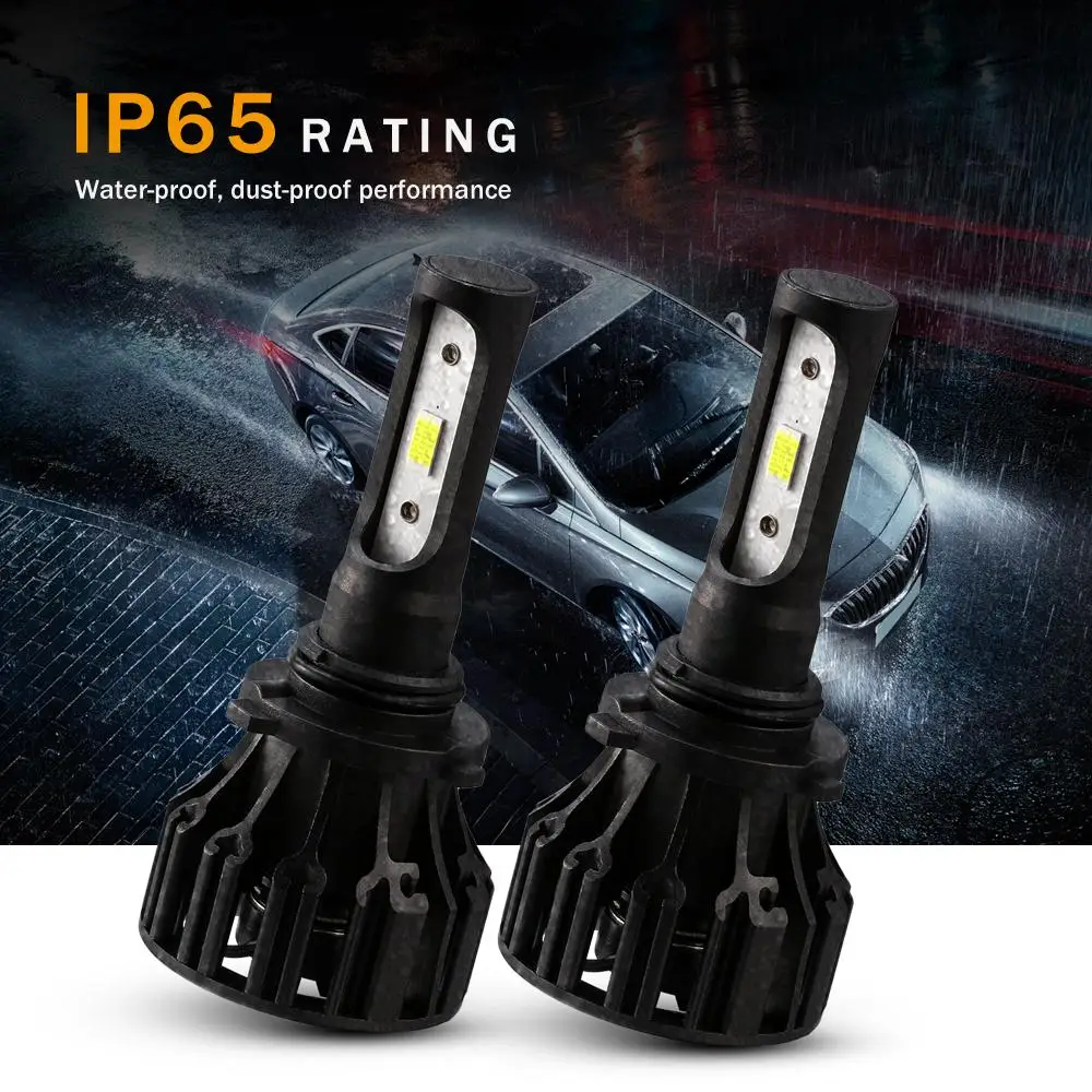 Oslamp 9006 HB4 светодиодный автомобильный головной светильник лампы COB 72 Вт 8000lm 6500 К