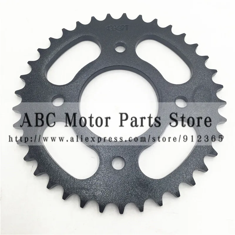 

428H Chain rear sprocket 37 tooth 58mm diameter for CRF50 XR50 Dirt Pit Bike motorcycle Motocross 428 gear Fit 10inch rear wheel