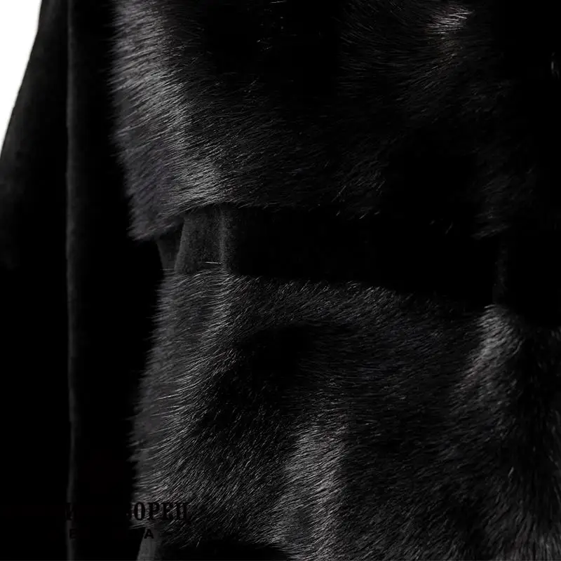 ЗИМНИЙ ДВОРЕЦ-Новая женски модны норковый шубы шуба из натуральный соболь мех