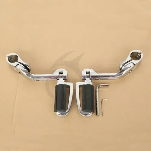 Мотоцикл 32 мм 1 1/4 &quotдлинный угловой шоссе защита двигателя Footpeg для Harley Touring Electra
