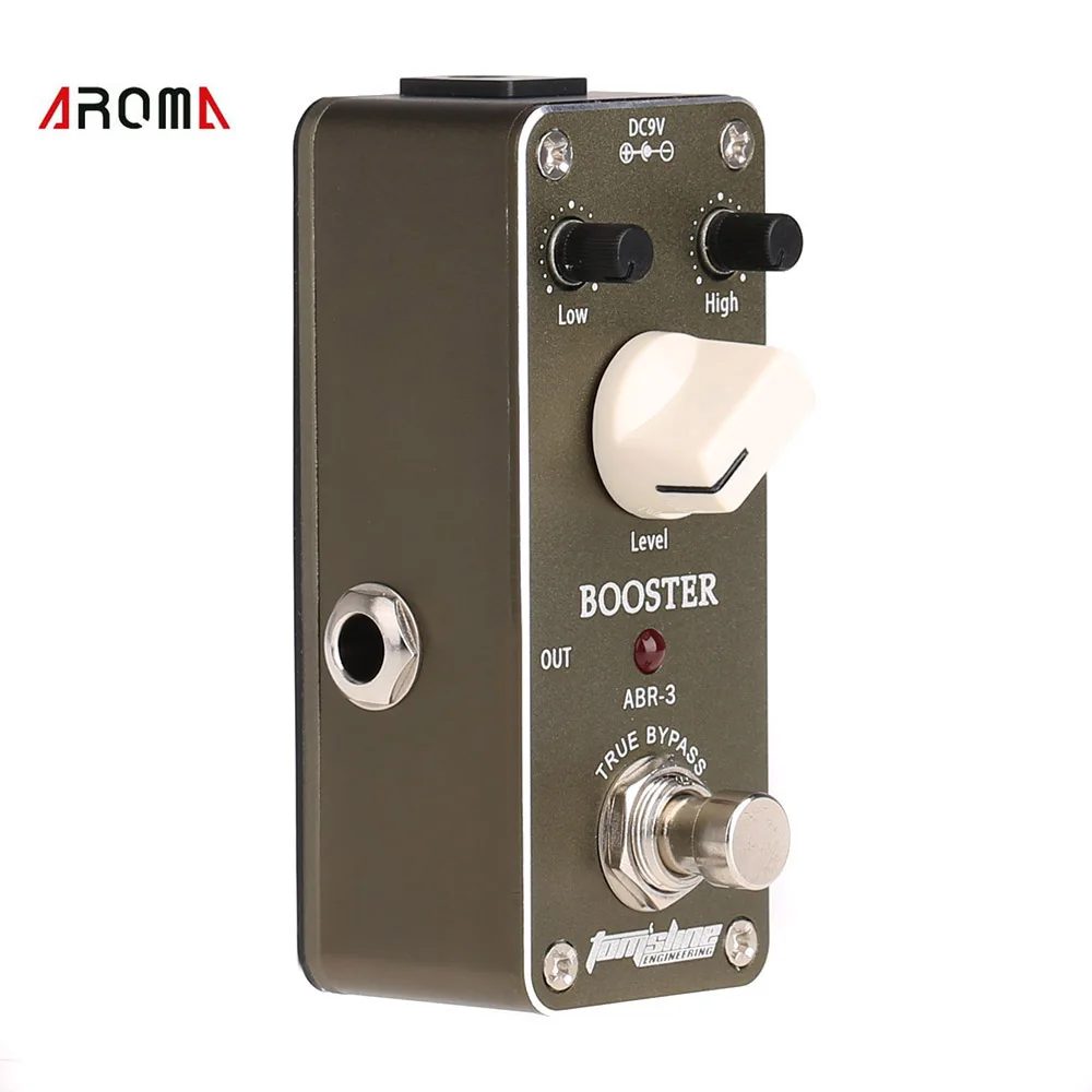 Аромат ABR 3 мини усилитель педаль эффектов для электрогитары с крепежной лентой