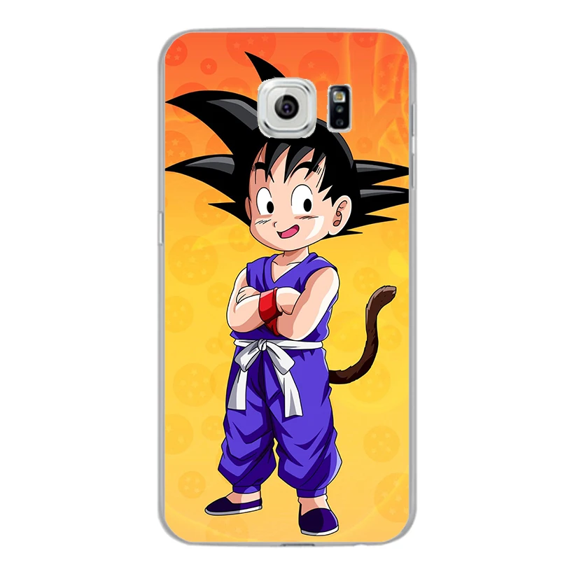 LPWZHMG Dragon Ball Pattern Clear Hard PC Phone Cases for Samsung Galaxy S7 edge S6 S8 S9 S10 Plus Back Cover Case |