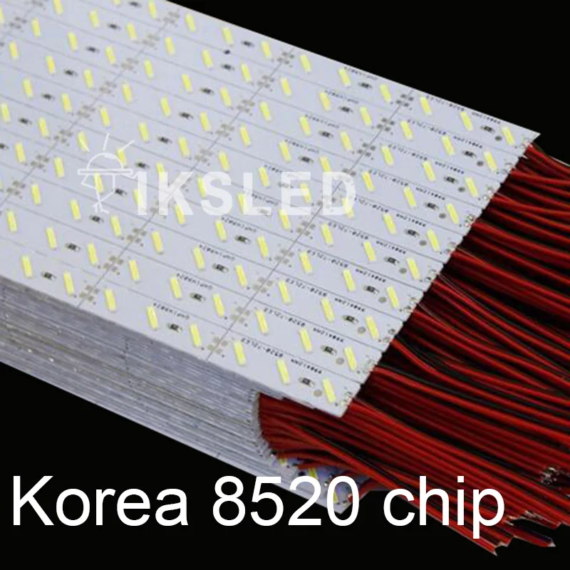 Плоский тонкий U высокий яркий DC 12 В 36 SMD Корея 2 чипы 18 Вт/м светодиодный 8520 LED