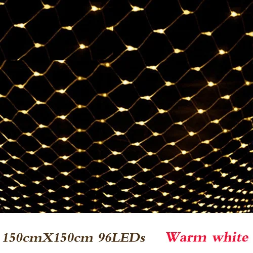 3 м x 2 м 200 Led 220 в супер яркий сетчатый светильник, Рождественский светильник, новогодний светильник для сада, лужайки, свадьбы, праздника, светильник ing - Испускаемый цвет: No  Connector