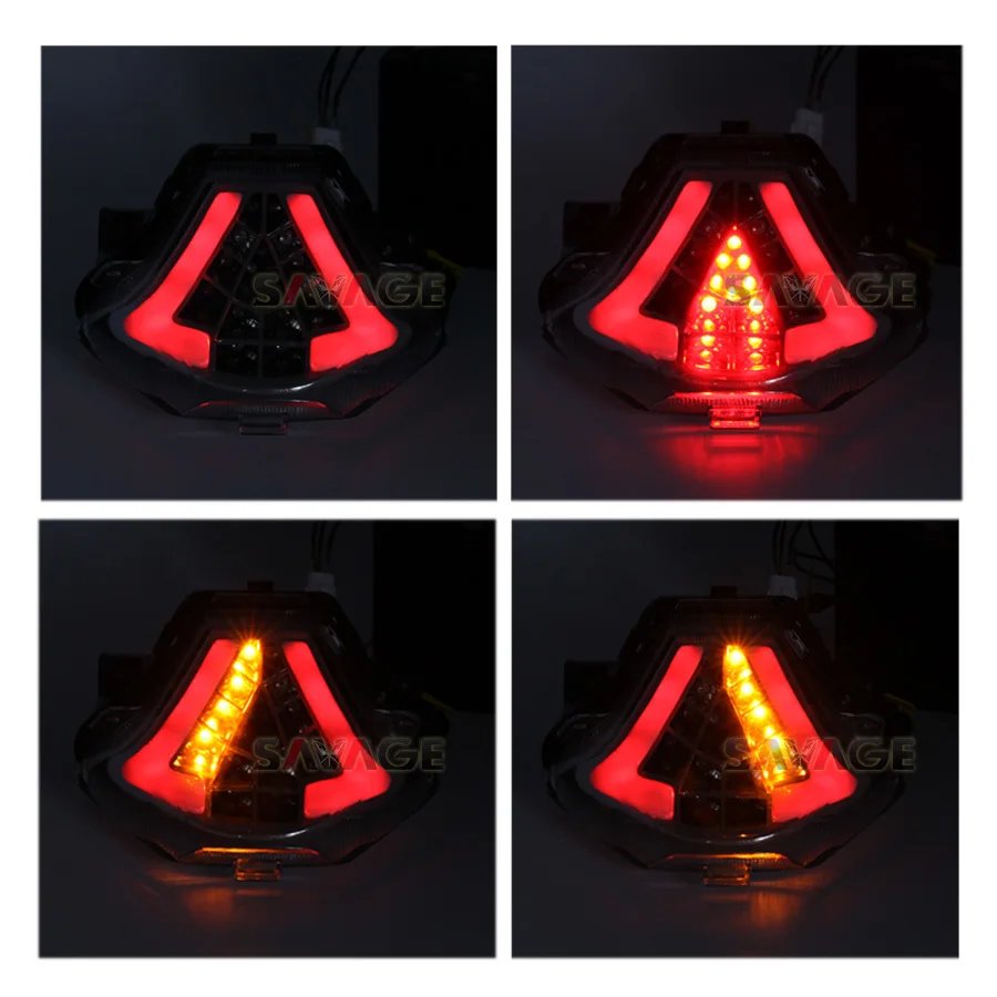 

For YAMAHA YZF-R25 YZF-R3 MT-25 MT-03 MT25 MT03 Integrated LED Tail Light Turn signal Assembly Motorcycle Accessories