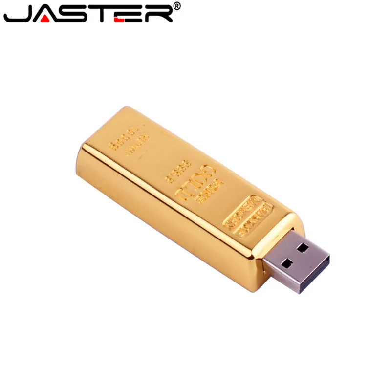 

Hot newest customization wholesale limited edition Gold Bar USB 2.0 Flash Memory Drive Stick disk 8GB 16GB 32GB free shipping