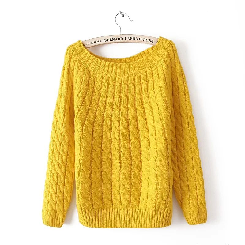 Женский базовый свитер модный короткий свободный винтажный удобный бежевого