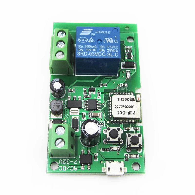 Sonoff DC5V 12 в 24 в 32 В wifi переключатель беспроводной релейный модуль умный дом автоматизация для системы контроля доступа инчинг/самоблокирующийся