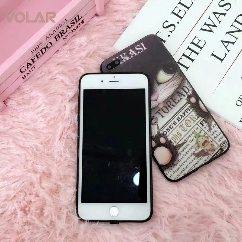 Мода прекрасный кот Телефонные Чехлы для iPhone 7 чехол Cute Товары кошек животного