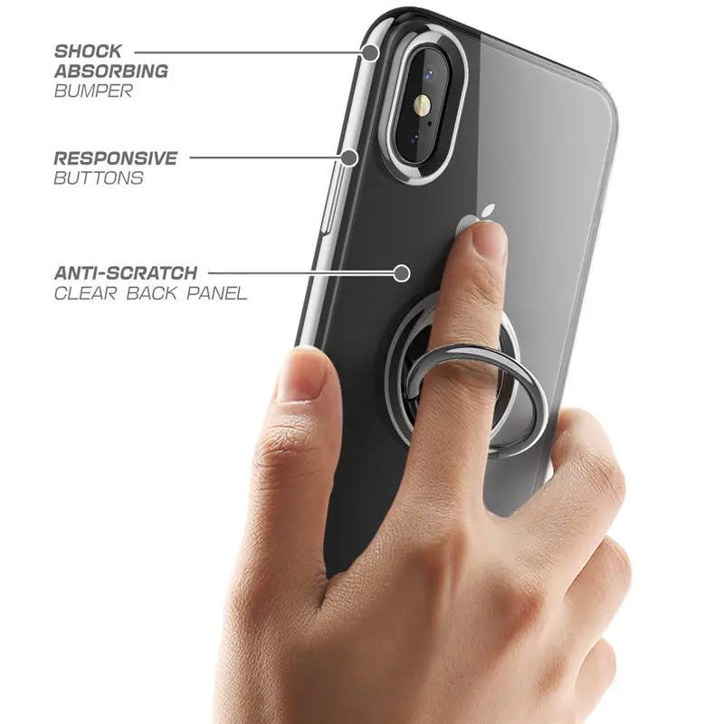 Чехол для iphone X Xs 5 8 дюйма SUPCASE UB Snap мягкое покрытие из ТПУ Гибридный чехол со