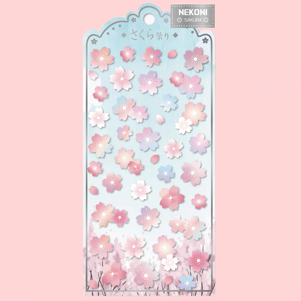 20шт/1 лот Kawaii cherry blossom дневник путешественника планировщик декоративные мобильные наклейки Скрапбукинг Ремесло Канцелярские наклейки - Цвет: yinghua