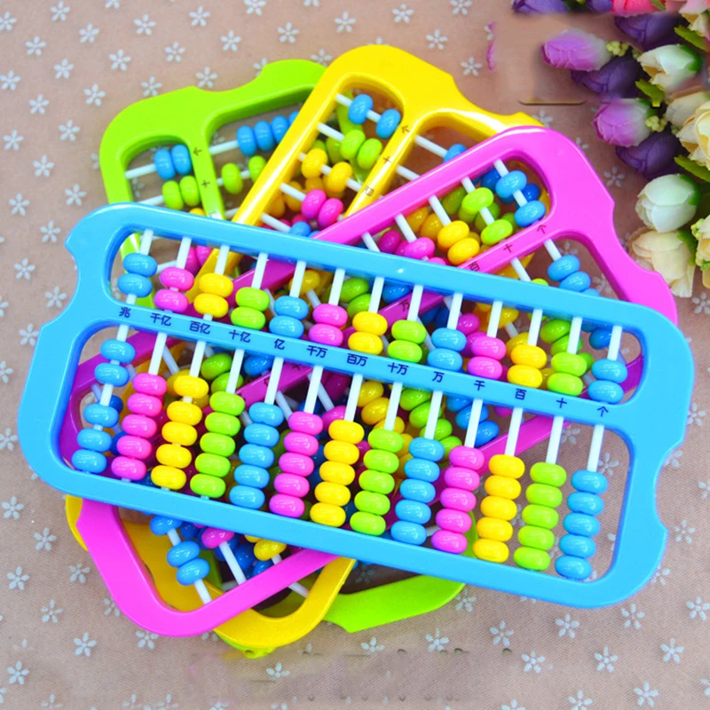 Детский Пластиковый Abacus арифметические счеты соробан 15 Цифровой Montesorri