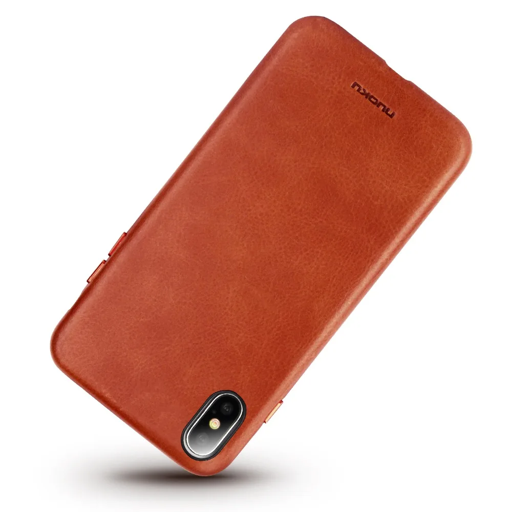 Роскошный чехол для телефона из натуральной кожи для iPhone 6, 6s, 7, 8 Plus, X, деловой мягкий чехол из ТПУ, противоударный чехол