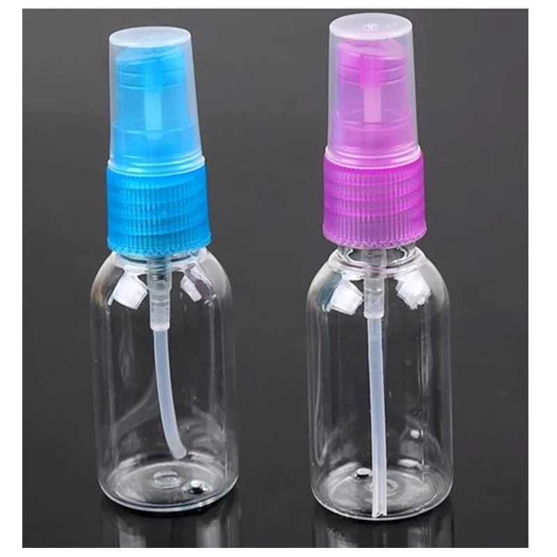 ПЭТ маленькие 30 мл спрей бутылки парфюмерная Ручка косметика в отдельной