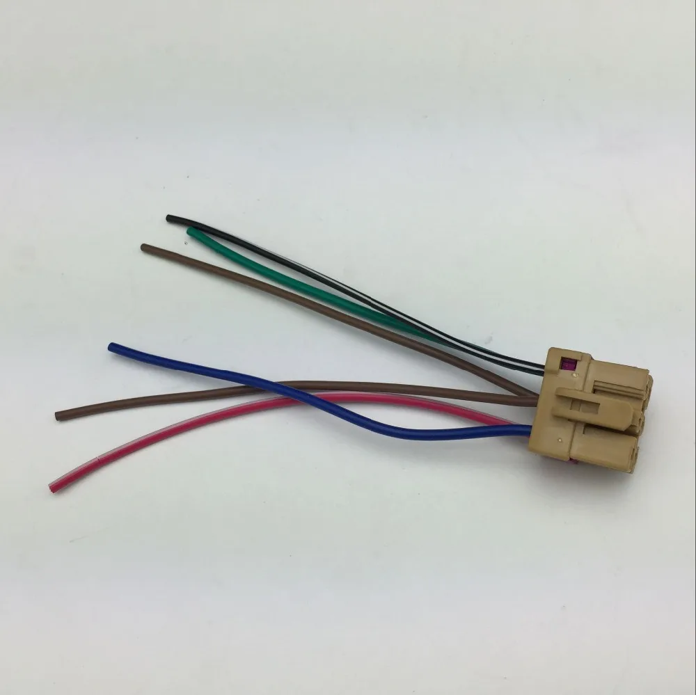 Для VW Passat Audi A4 6 Pin воздуходувка вентилятор вилка подключения соединитель Pigtail 1J0 937