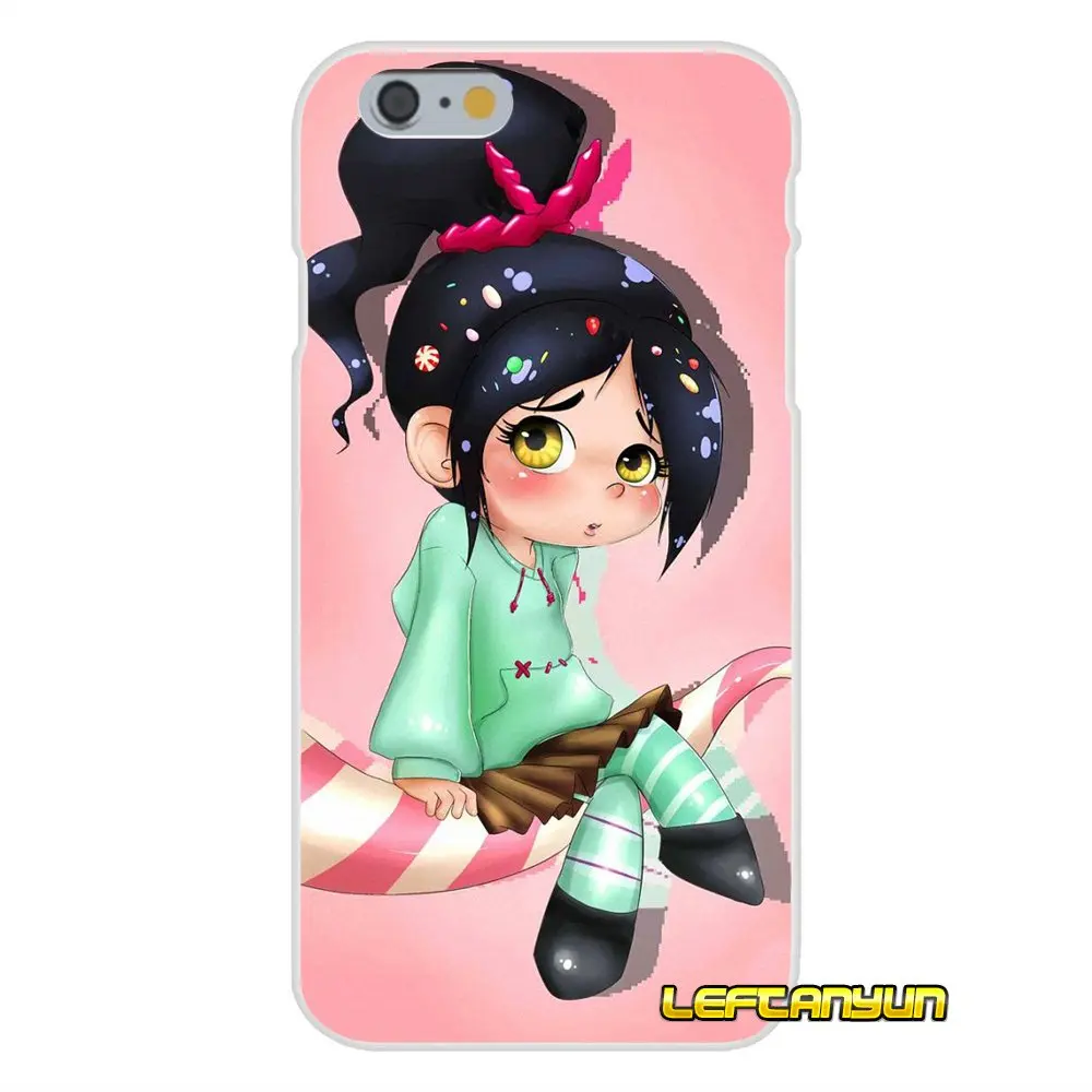 Vanellope Von Schweetz разрушить его Ральф для Sony Xperia M2 M4 M5 E3 XA Aqua Z Z1 Z2 Z3 Z5 compact LG K4 7 8 10 V20 V30 2017