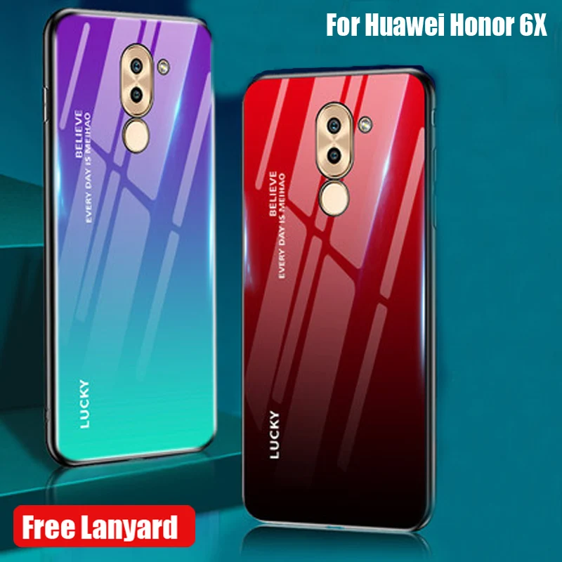 Чехол для huawei Honor 6X, мягкий чехол для телефона huawei Honor 6X, защитный чехол для Honor 6 X PC+ силиконовый чехол s, задняя крышка