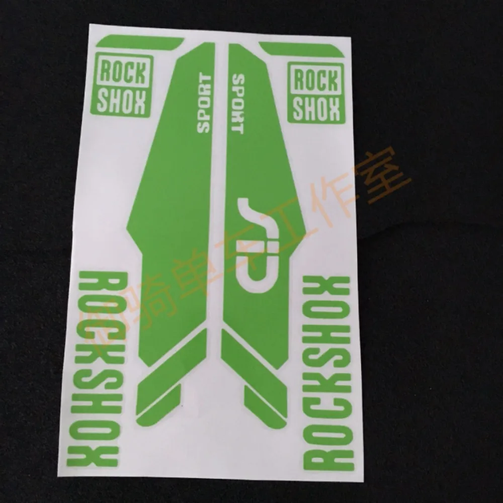Горячая Распродажа наклейки на раму горного велосипеда для rockshox/rock shox