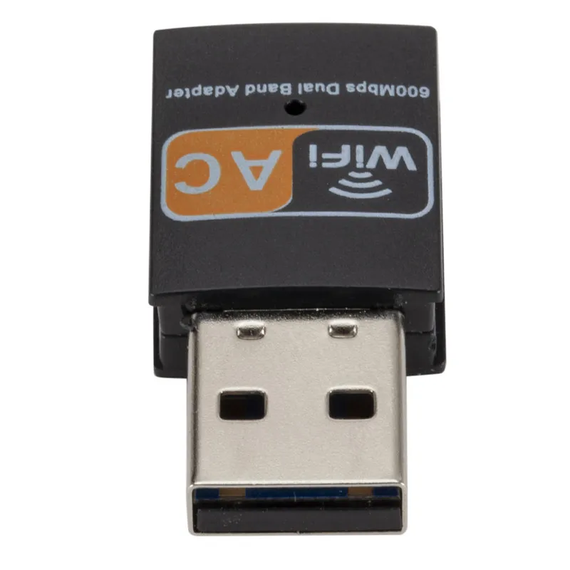 Беспроводной Mini-USB WiFi адаптер 600 Мбит/с Wi-Fi антенна сеть карточки Dual Band 2,4G 5G адаптер ЛВС USB Ethernet приемник адаптер