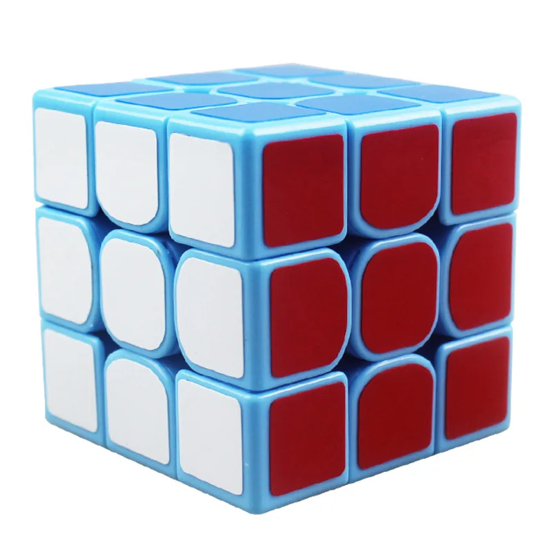 3x3 Shengshou квадратный круглый 3x3x3 57 мм скоростной конкурс магический куб без наклеек