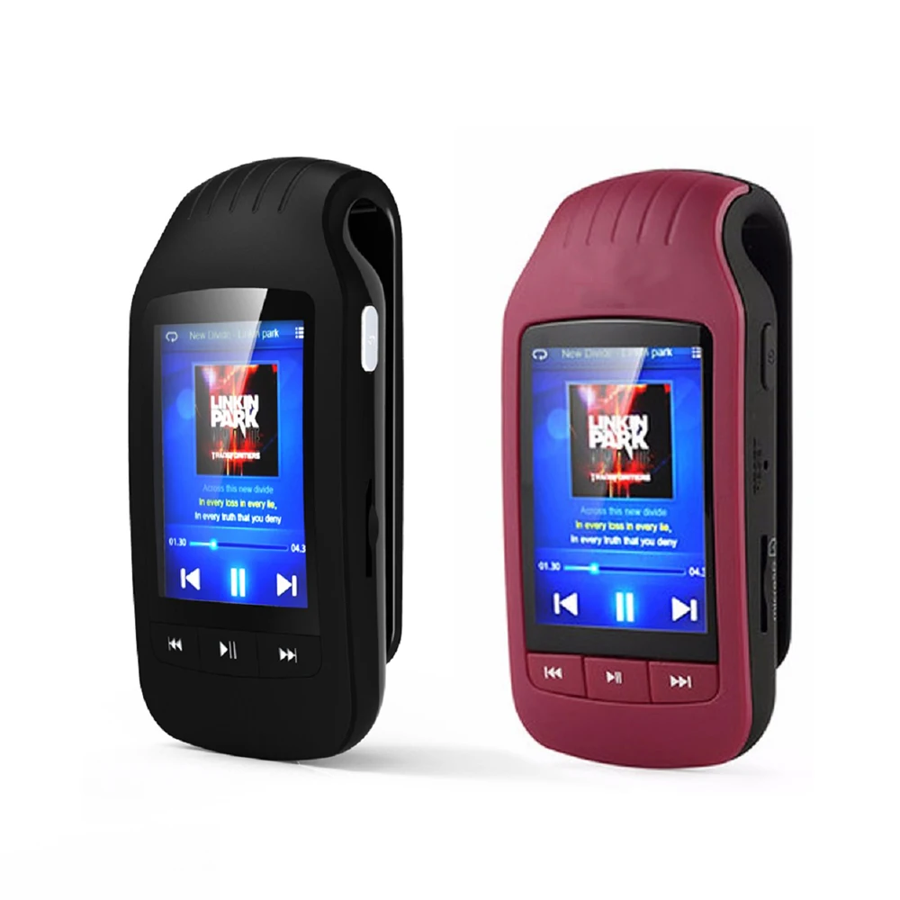 Новейший Bluetooth MP3 плеер с клипсой портативный мини 8 Гб спортивный Шагомер