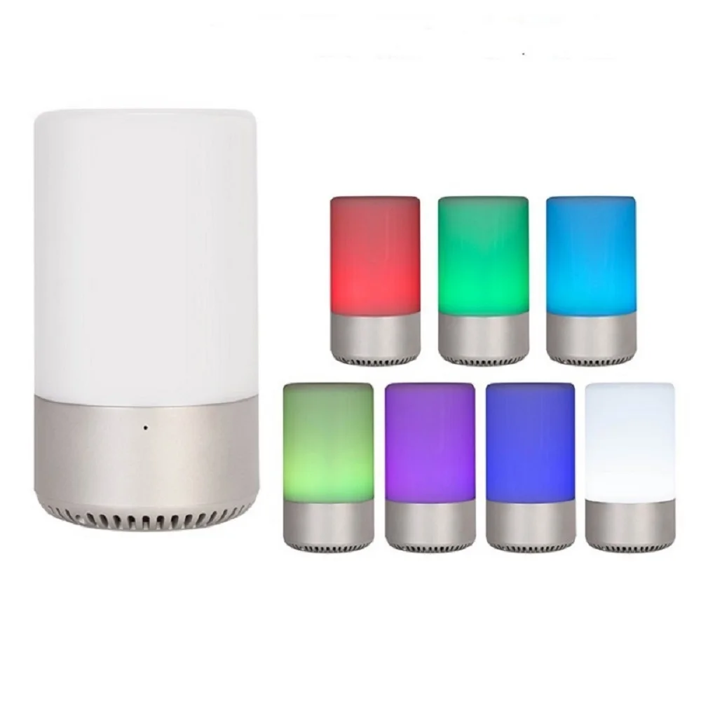 DASENLON Bluetooth динамик сенсорное управление красочный RGB умный светодиодный