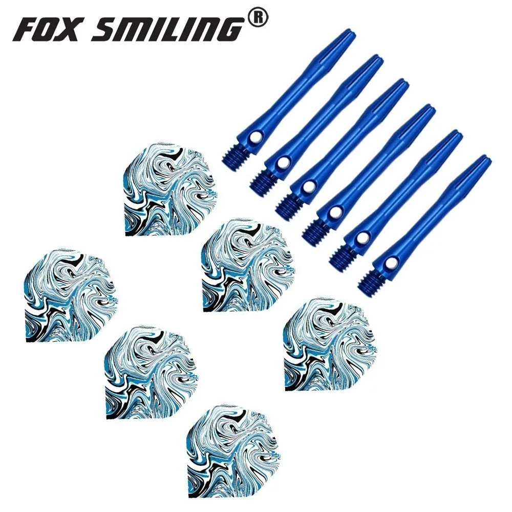 Набор для дартборда Fox Smile летающий набор Дартса с искусственными листьями 35 мм |