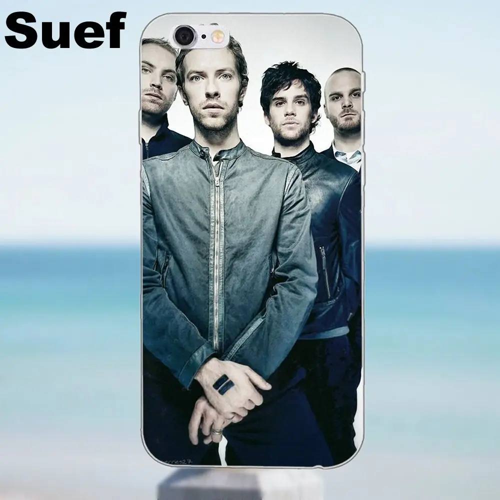 Suef Мягкий мобильный чехол для iPhone X 4 4S 5 5S 5C SE 6 6S 7 8 Plus Samsung Galaxy J1 J3 J5 J7 A3 A5 2016 2017 Coldplay