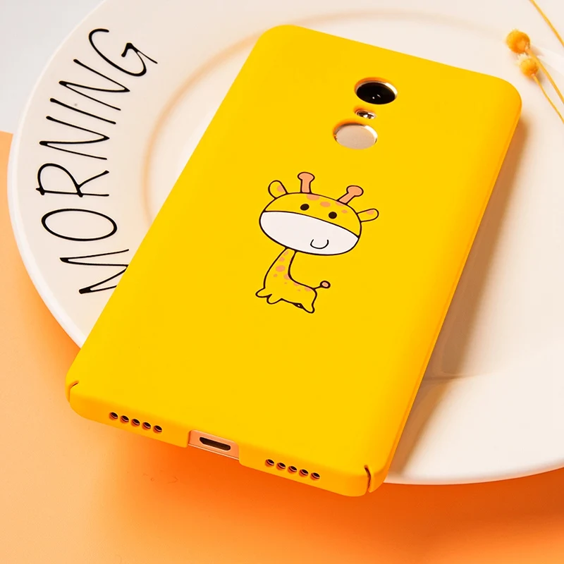 Artisome милый чехол для компьютера Xiaomi Redmi Note 4X случаях задняя крышка рисунком