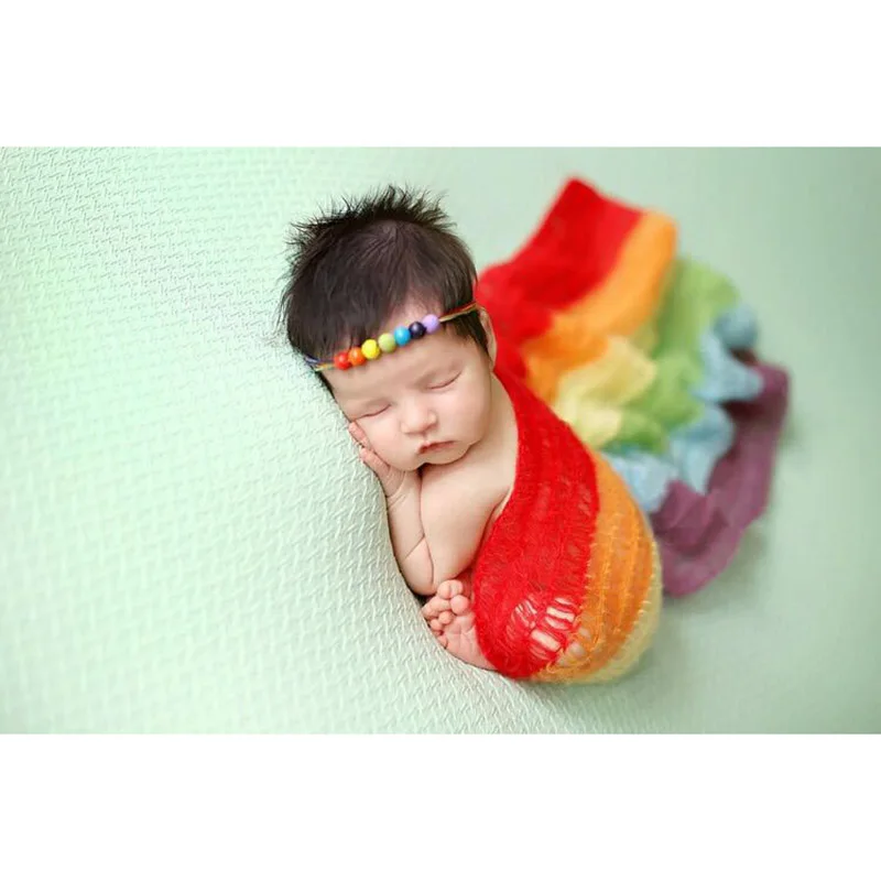 Новинка 2020 мягкие дышащие мохеровые пеленки для новорожденных реквизит